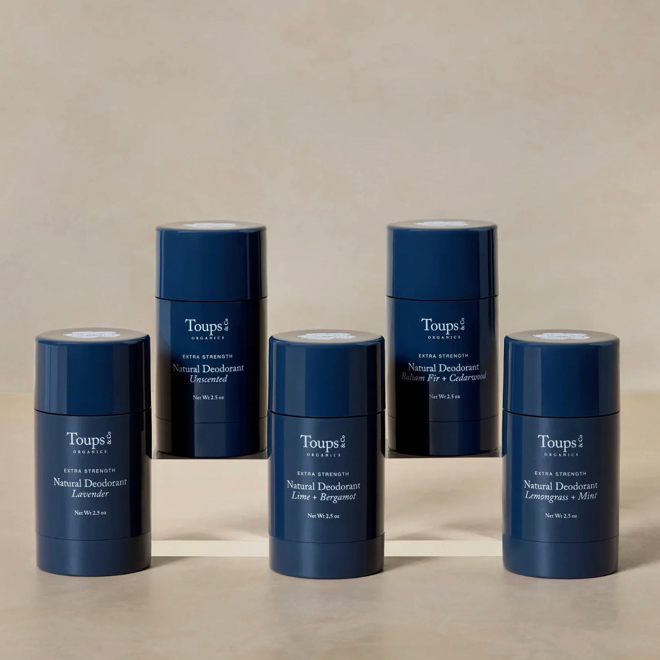 Extra Strength Natural Deodorant, Toups & Co Organics