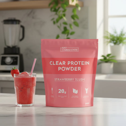 Strawberry Slush Clear Protein Powder, 20 Servings, Just Ingredients