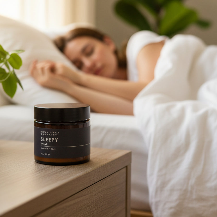 Sleepy Salve - Unwind + Rest, 2oz, Rowe Casa Organics