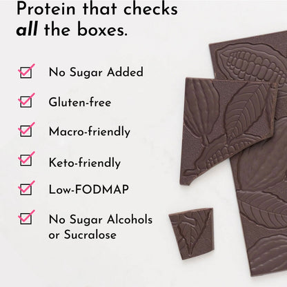 Double Chocolate Protein Powder Single Stick, Just Ingredients