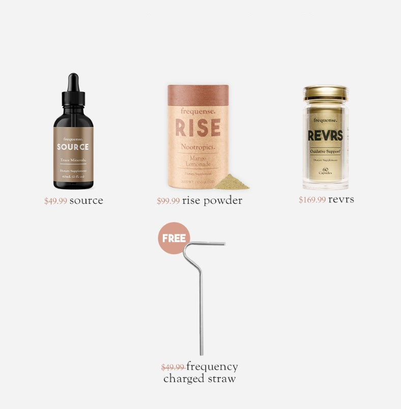 RISE, VIBE & REVRS Bundle, Frequense