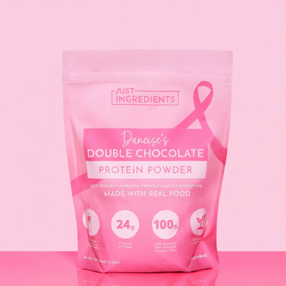 Daneise's Double Chocolate Protein Powder, 25 Servings, Just Ingredients