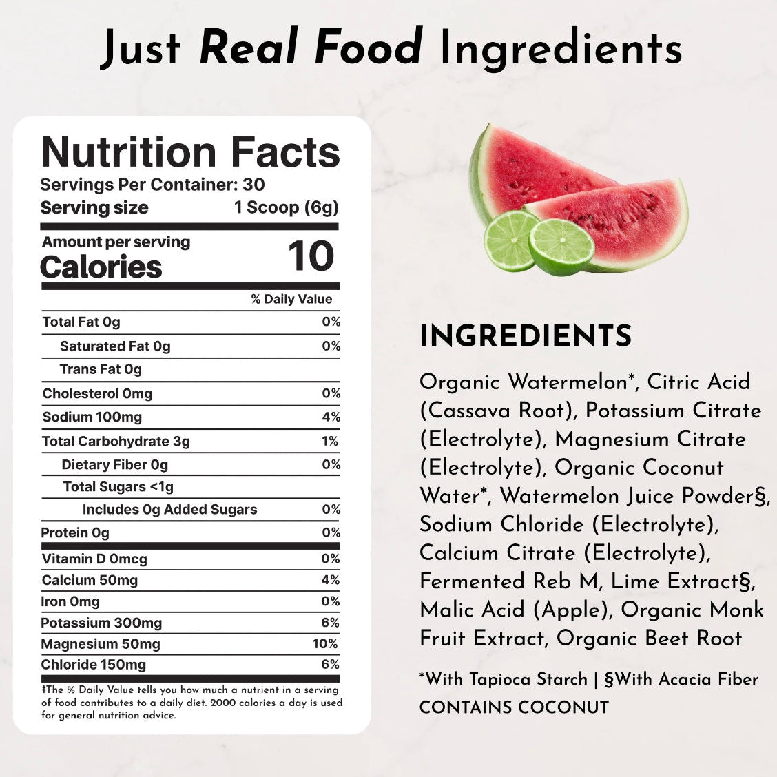 Summer Electrolytes, 30 Servings, Just Ingredients