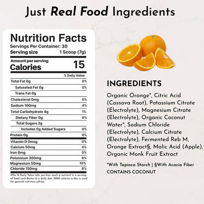 Summer Electrolytes, 30 Servings, Just Ingredients