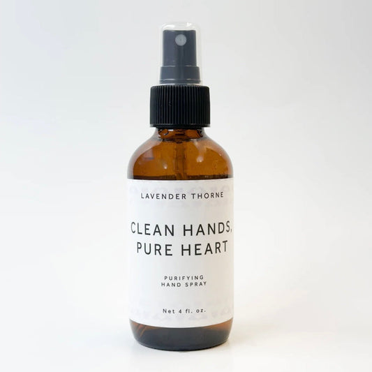 Clean Hands, Pure Heart - Purifying Hand Spray, 4oz, Lavender Thorne