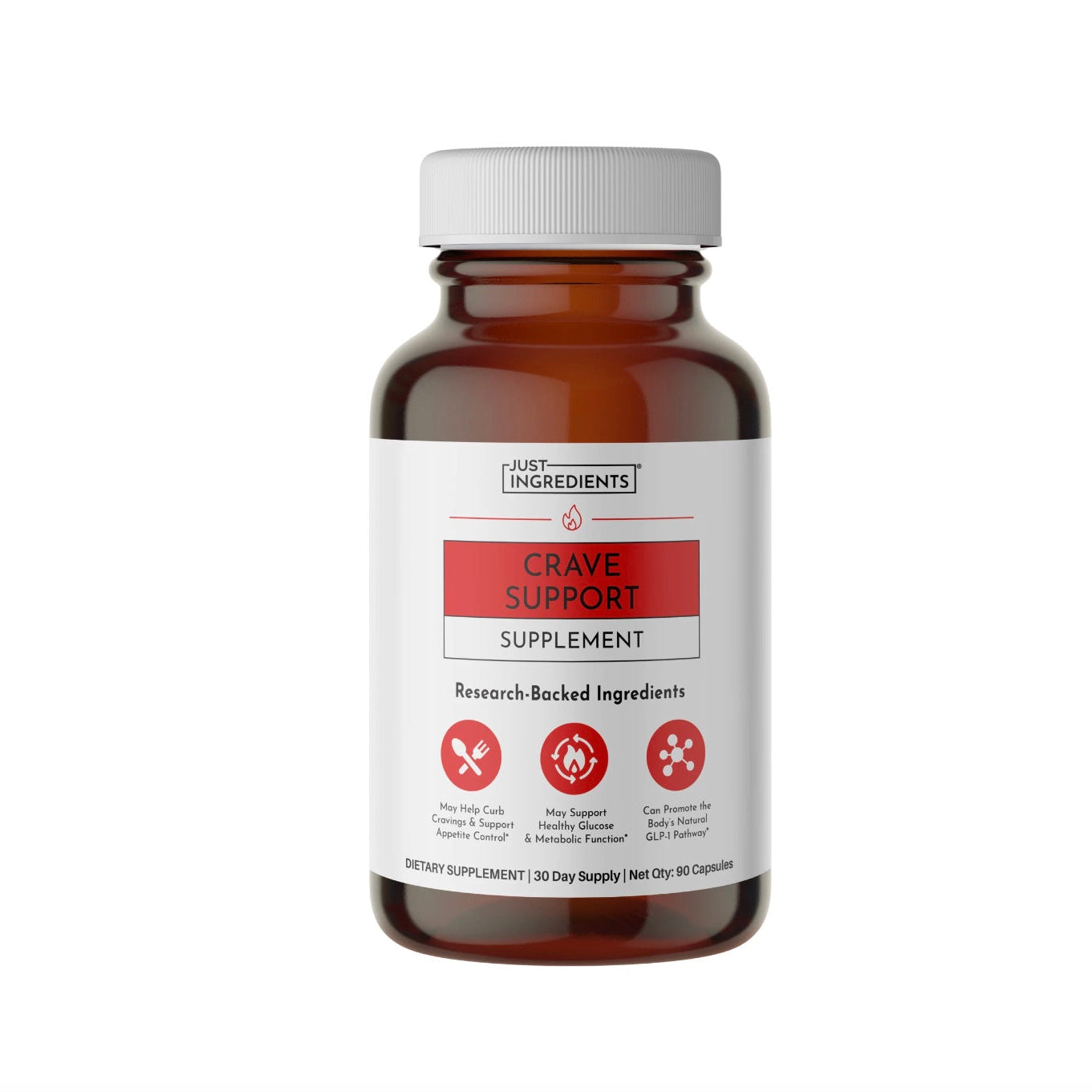 Crave Support, 90 Capsules, Just Ingredients