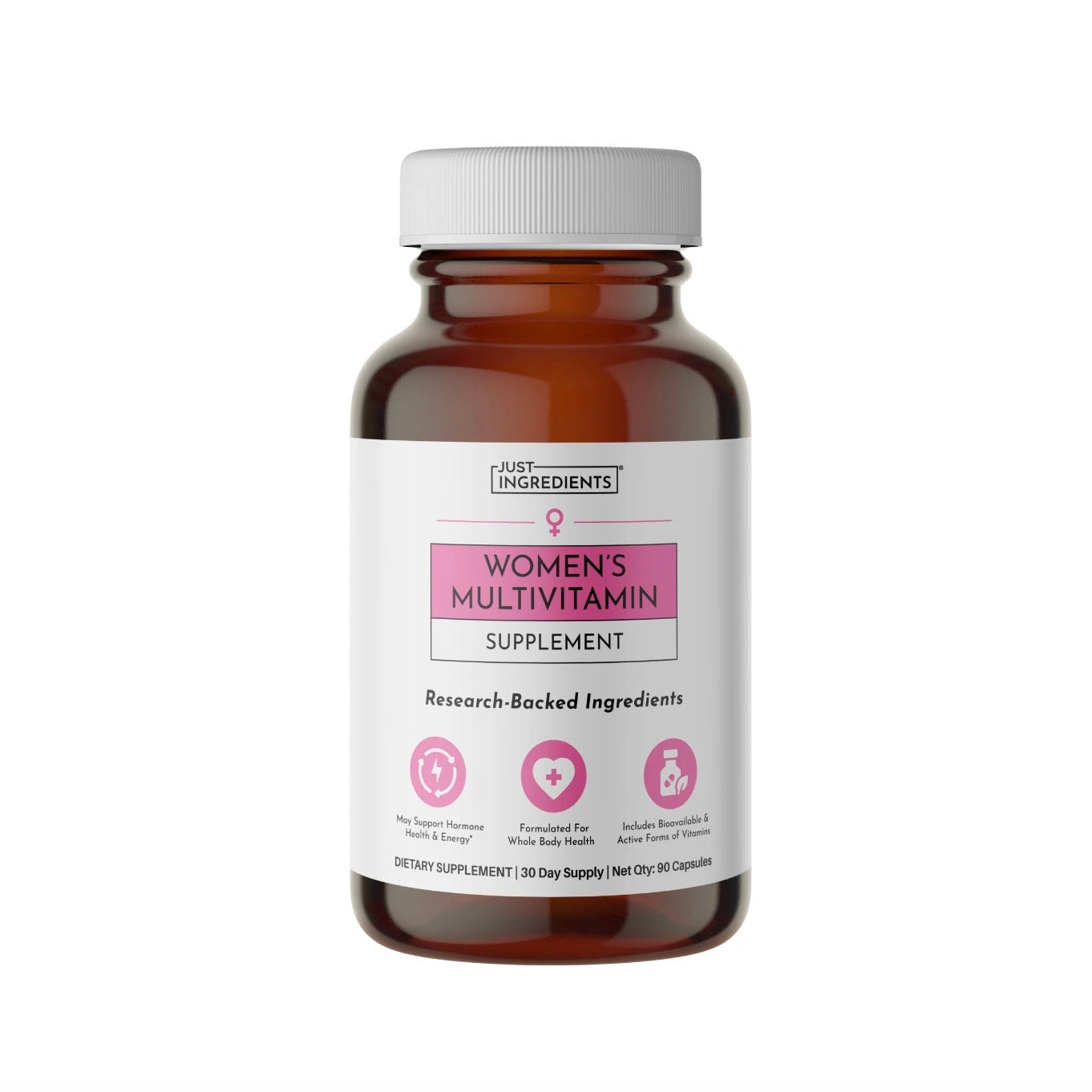 Women's Multivitamin, 90 Capsules, Just Ingredients
