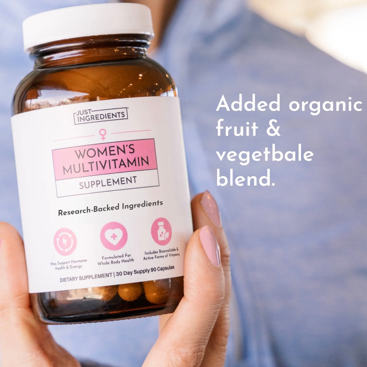 Women's Multivitamin, 90 Capsules, Just Ingredients