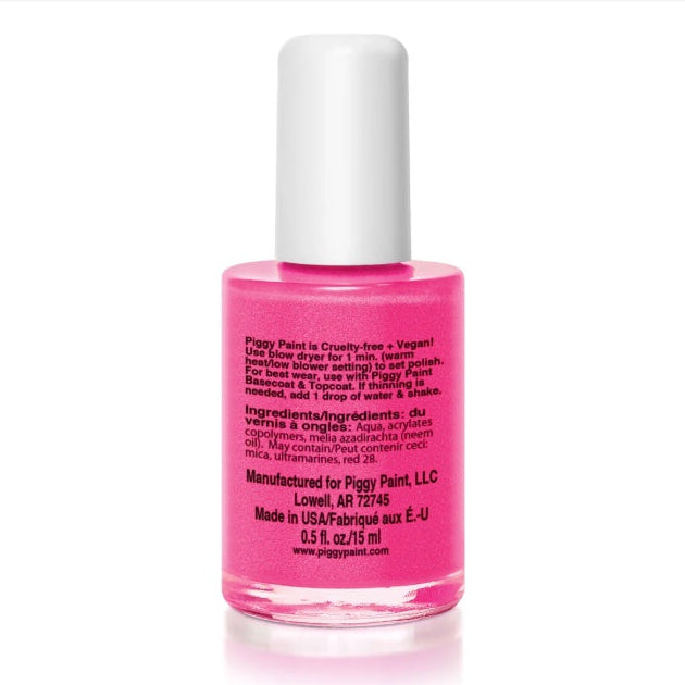 Forever Fancy - Hot Pink Shimmer Polish, 0.5oz, Piggy Paint