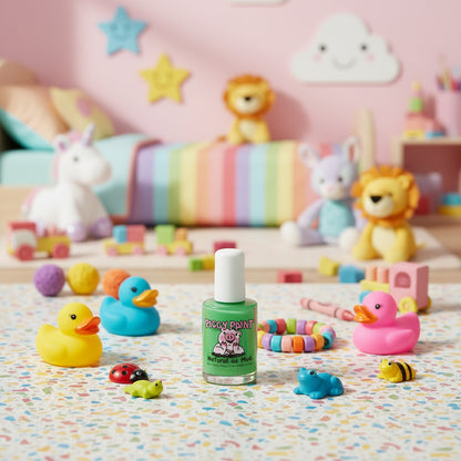Awesome Blossom - Matte Green Polish, 0.5oz, Piggy Paint