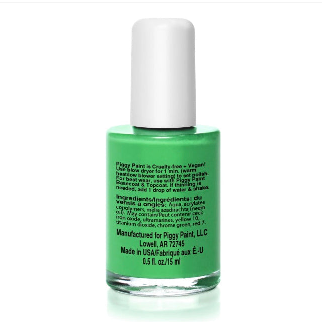 Awesome Blossom - Matte Green Polish, 0.5oz, Piggy Paint