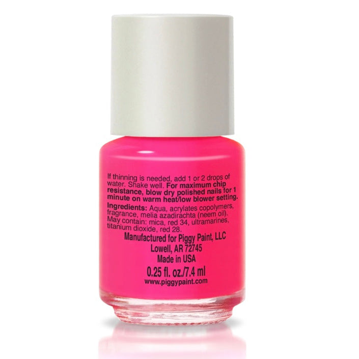 Pink - Rad Raspberry Scented, 0.25oz, Piggy Paint
