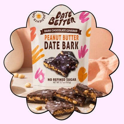 Peanut Date Bark, Date Better Snacks