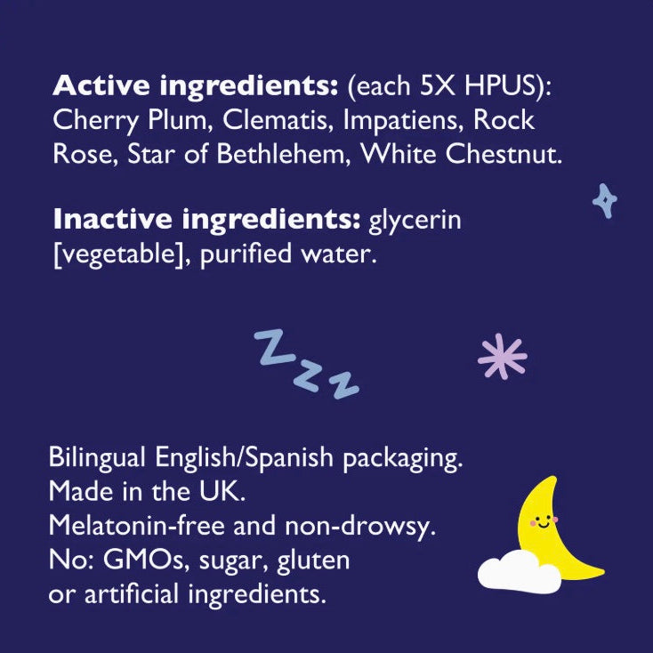 Rescue Sleep Spray, Kids, Melatonin-Free, 20mL, Bach