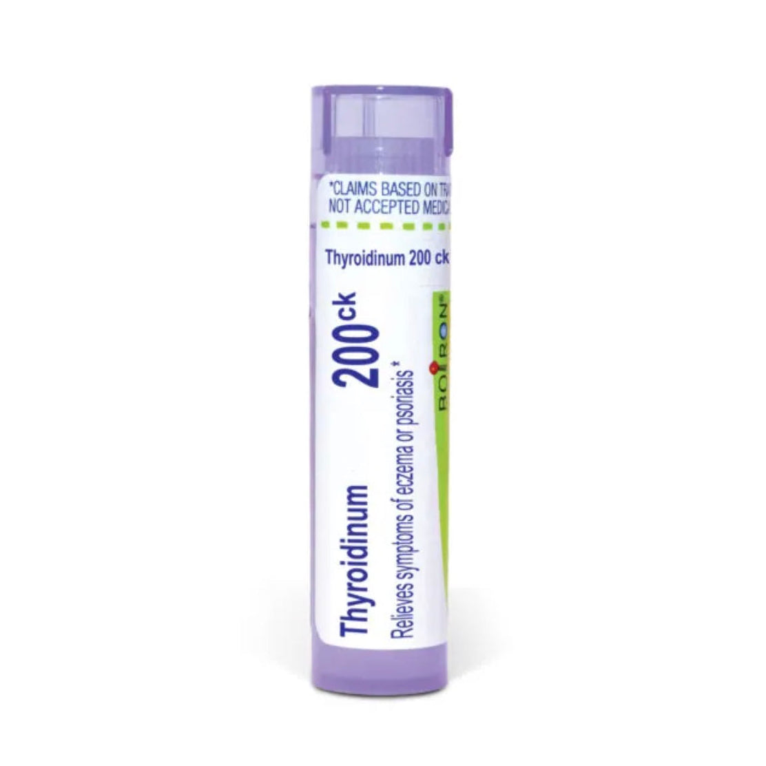 Thyroidinum 200C, Homeopathic Medicine to Relieve  Eczema Or Psoriasis, Boiron, 80 Pills (Pill Size #40)