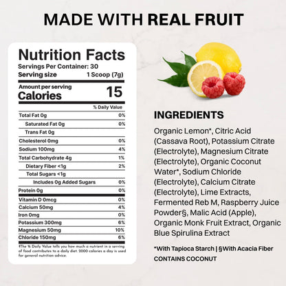 Summer Electrolytes, 30 Servings, Just Ingredients