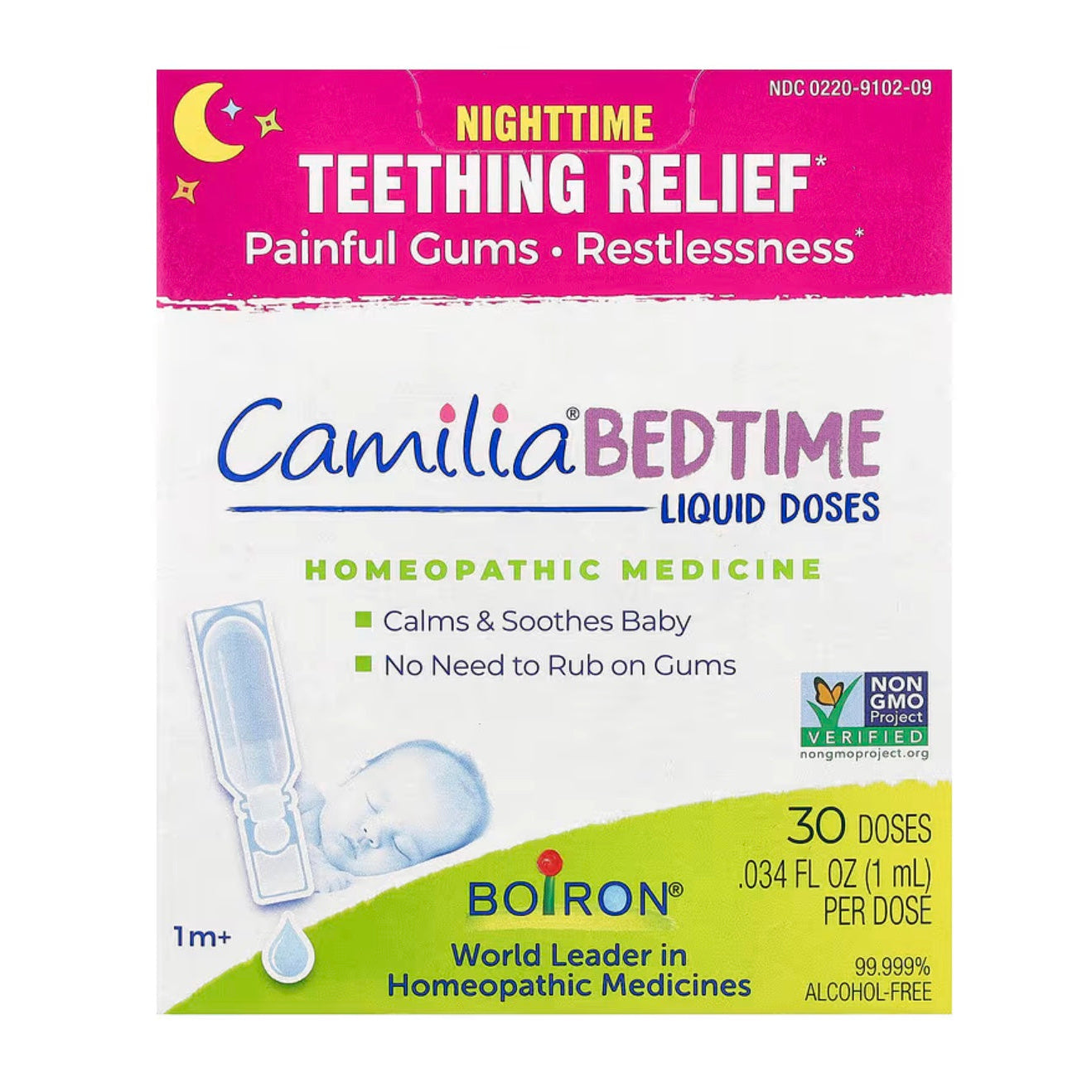 Camilia® BEDTIME Liquid Doses, 30 Single Liquid Doses, Boiron