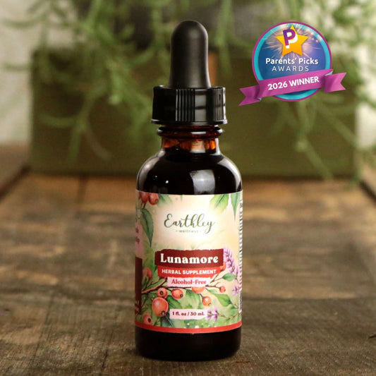 Lunamore - Balances your cycle and supports healthy metabolism, 2oz, Earthley
