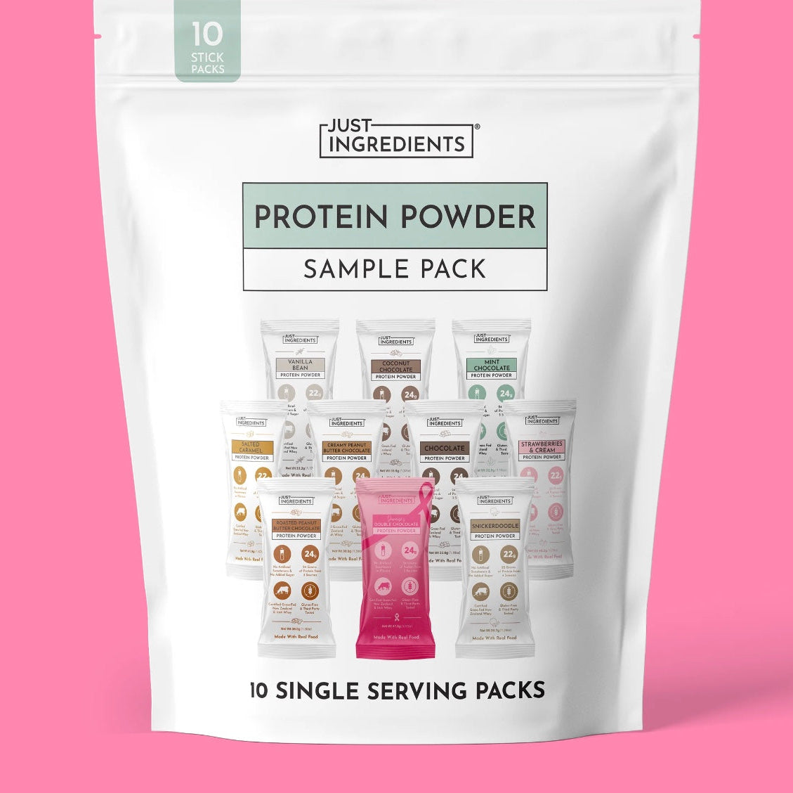 Protein Travel Pack, Just Ingredients