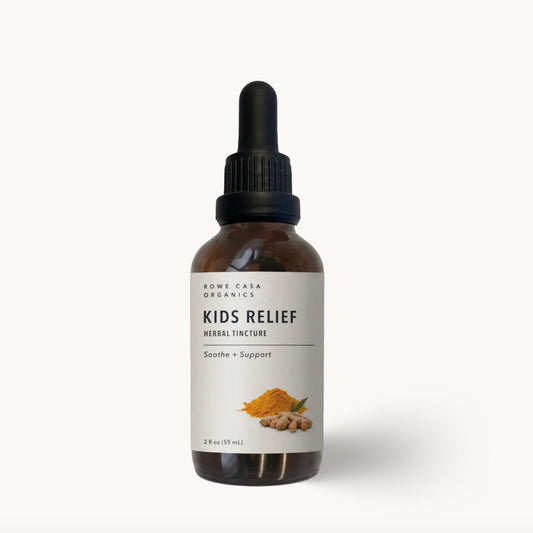 Kids Relief Herbal Tincture (PreviouslyChildren's Relief), 2oz, Rowe Casa Organics