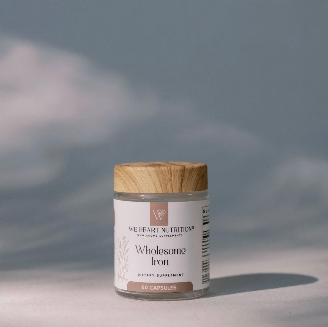 Wholesome Iron, 60 Capsules, We Heart Nutrition