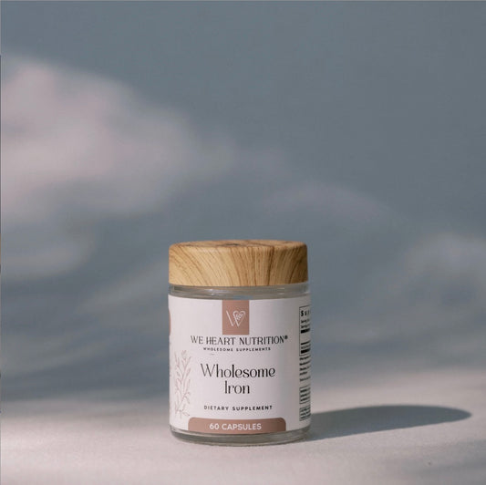 Wholesome Iron, 60 Capsules, We Heart Nutrition
