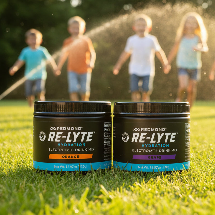LIMITED EDITION Summer Hydration Electrolytes, 60 Servings, Redmond Life
