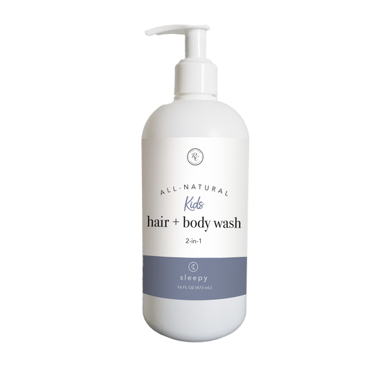 Kids Hair + Body Wash, 2-in-1, Sleepy, 16oz, Rowe Casa Organics