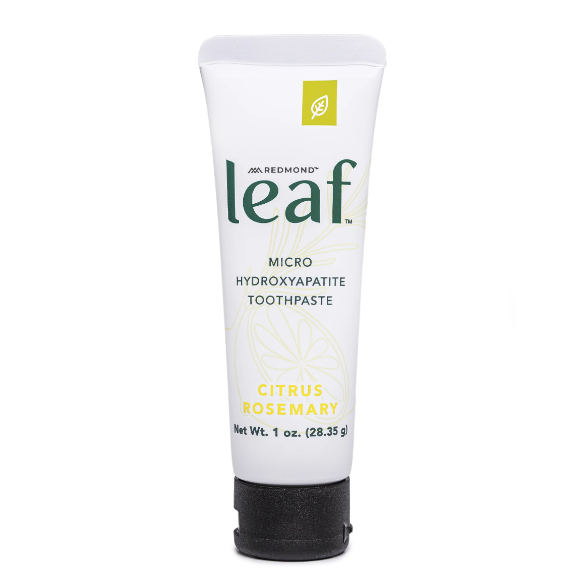 Travel Size Leaf Micro Hydroxyapetite Toothpaste, 1oz, Redmond Life