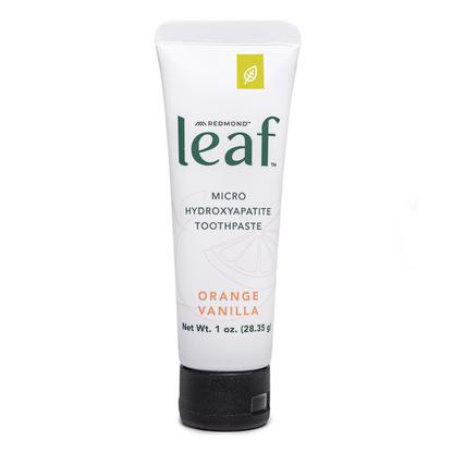 Travel Size Leaf Micro Hydroxyapetite Toothpaste, 1oz, Redmond Life