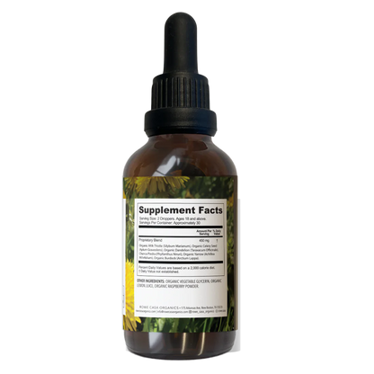 Liver Support Tincture, 2 oz, Rowe Casa Organics