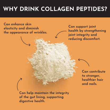 Mango Lemonade Collagen Peptides, 30 Servings, 1.12lbs, Just Ingredients