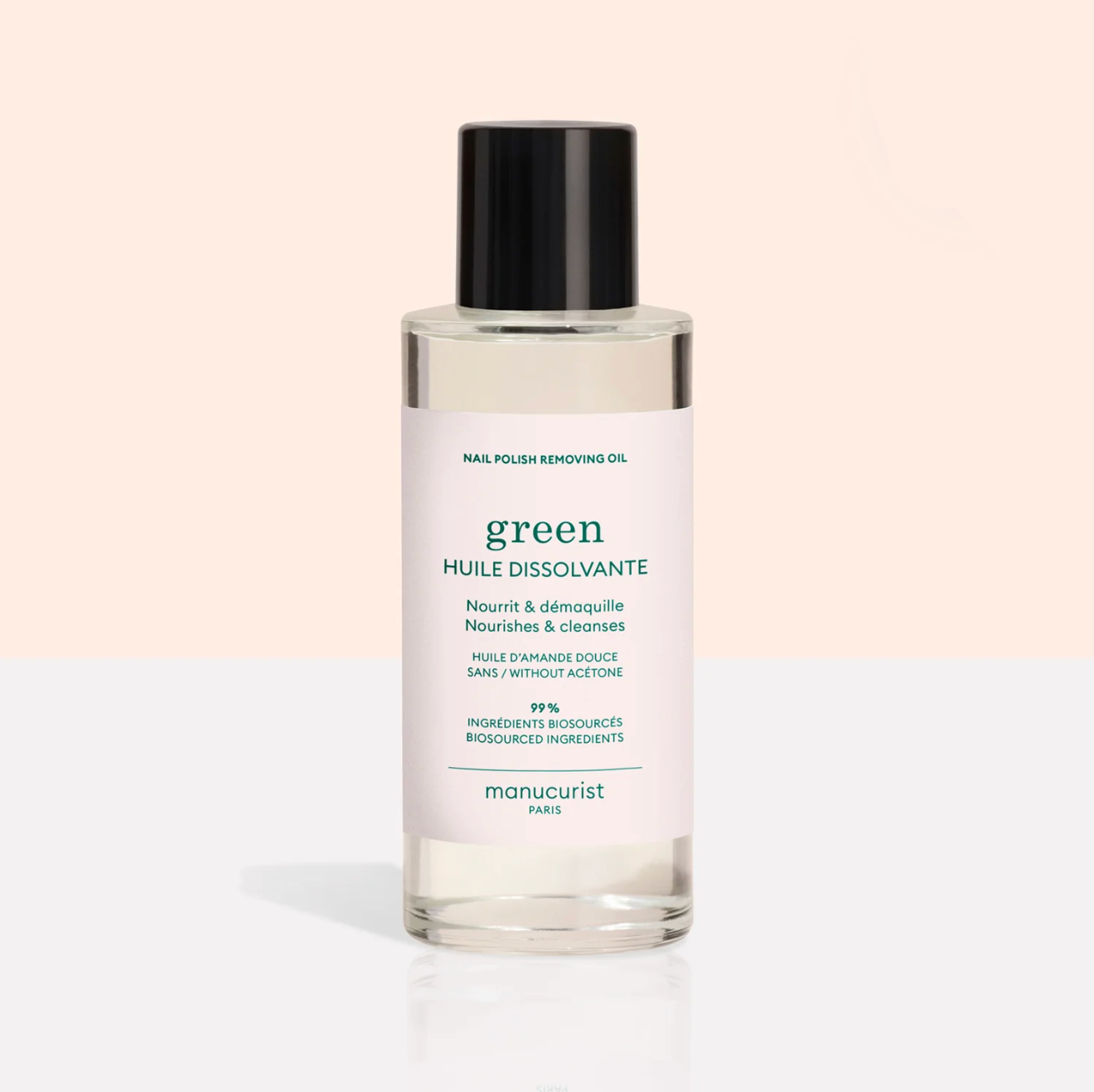 Nail Polish Removing Oil, 3.4oz, Manucurist