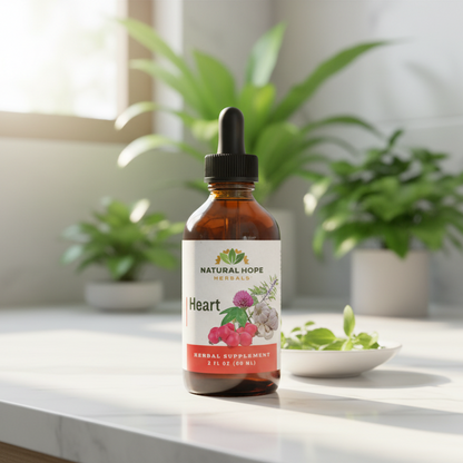Heart Formula, Herbal Support for Cardiovascular Health, 2oz, Natural Hope Herbals