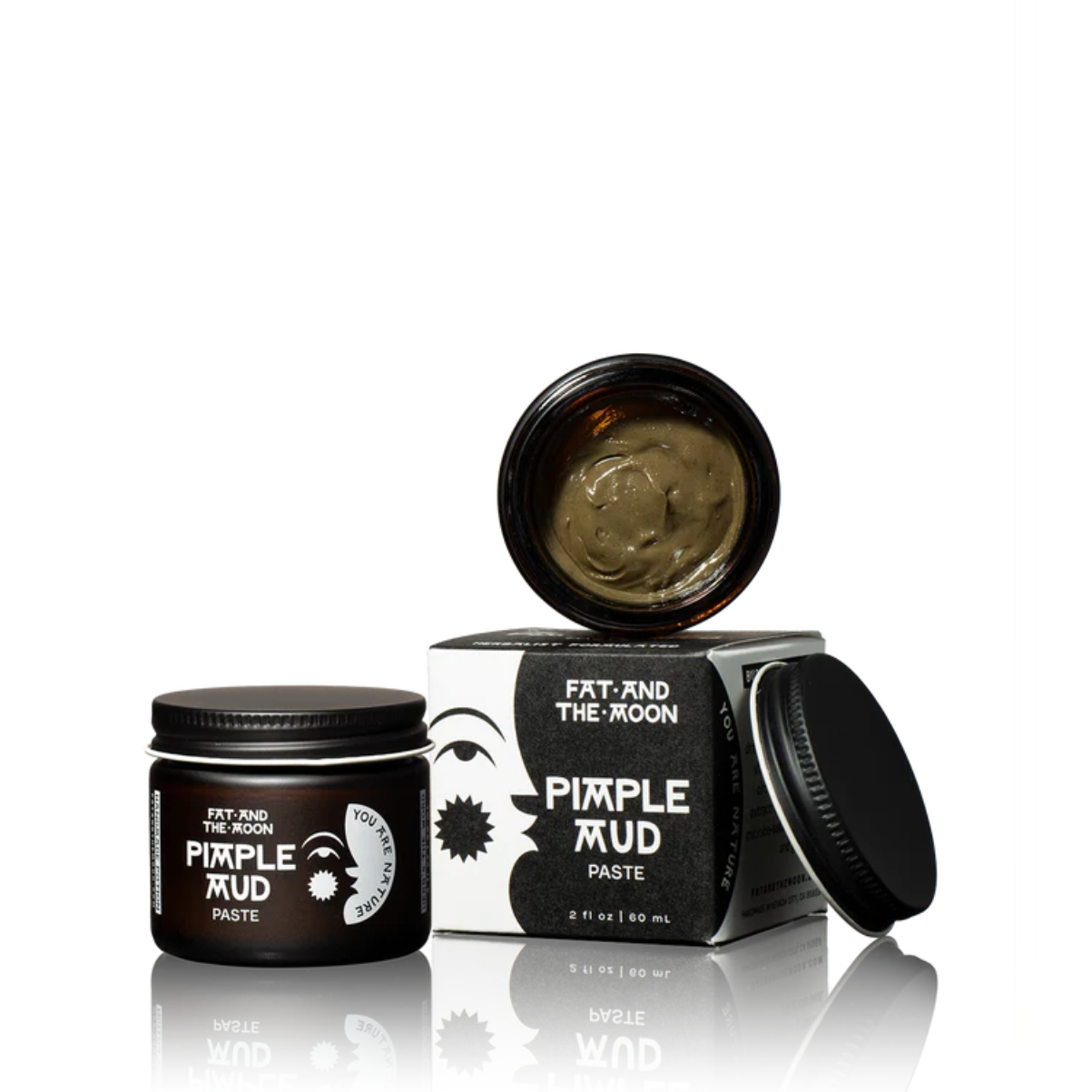 Pimple Mud - Herbal Spot Treatment, 2oz, Fat and the Moon