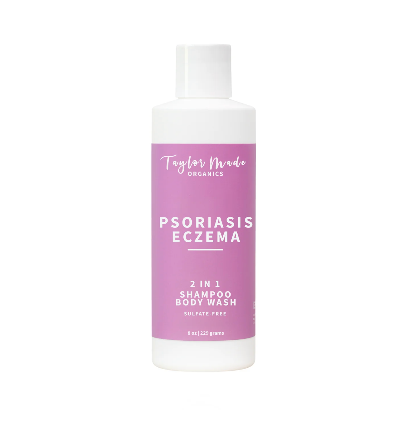 Psoriasis & Eczema - 2-in-1 Body Wash & Shampoo, 8 oz, Taylor Made Organics