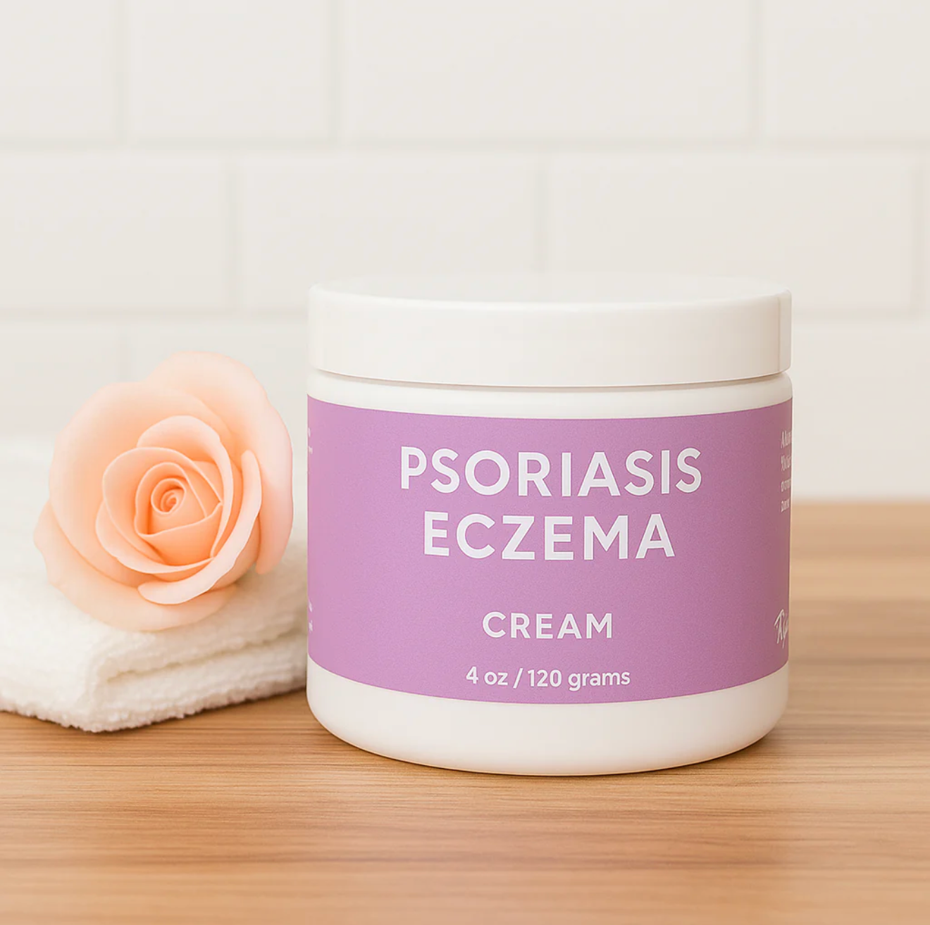 Psoriasis & Eczema Relief Cream – Blue Tansy & Sea Buckthorn, 2-4oz, Taylor Made Organics