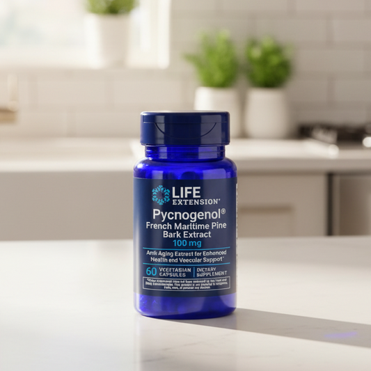 Pycnogenol® - French Maritime Pine Bark Extract, 100mg, 60 Capsules, Life Extension