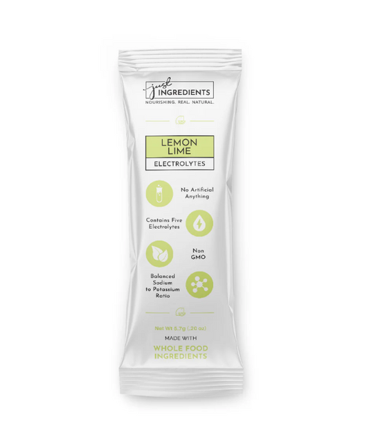 Lemon Lime Electrolytes Single Stick, Just Ingredients