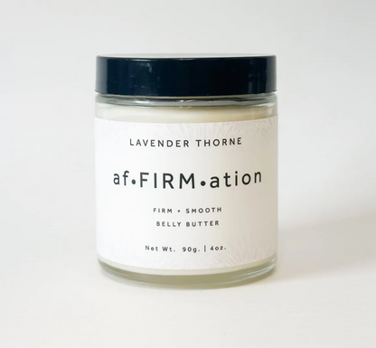 Affirmation - Stretch Mark & Belly Butter, 4 fl oz, Lavender Thorne