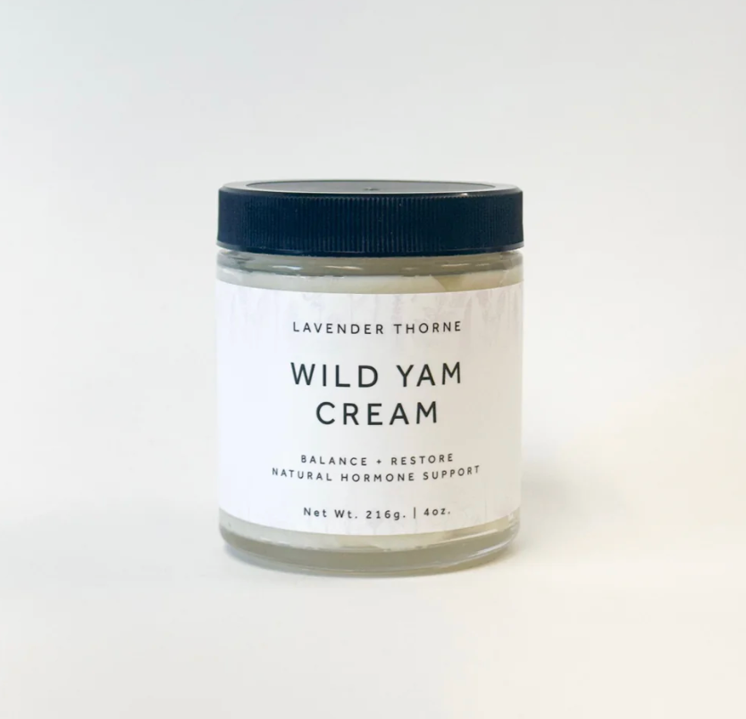 Wild Yam Cream, 4oz, Lavender Thorne