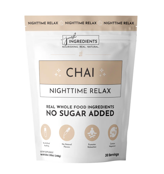 Chai Nighttime Relax, 30 Servings, Just Ingredients