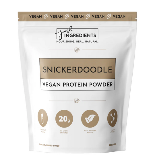 Vegan Snickerdoodle Protein Powder, 25 Servings, Just Ingredients