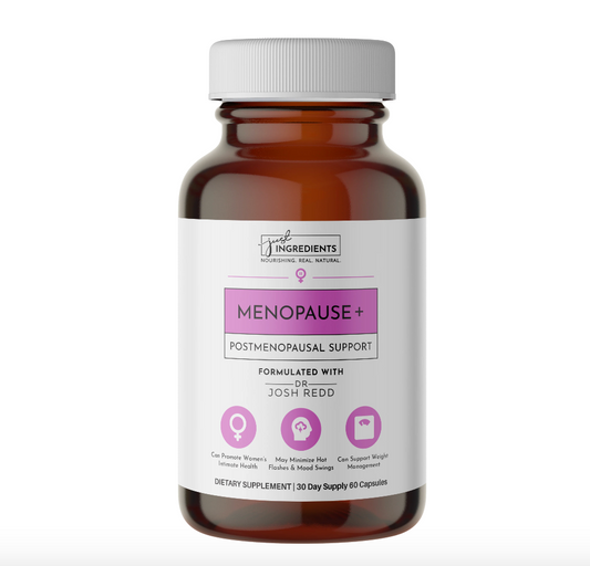 Menopause + Postmenopausal Support, 60 Capsules, Just Ingredients