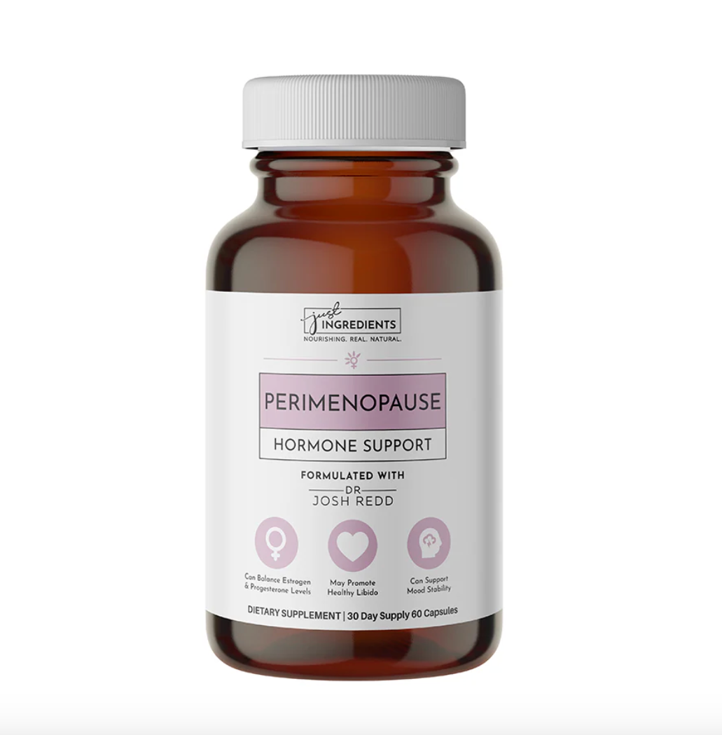 Perimenopause Hormone Support, 60 Capsules, Just Ingredients