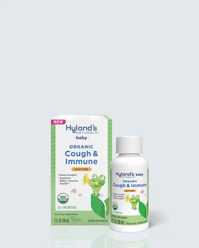 Hyland's Baby Organic Cough & Immune, Daytime, 2oz