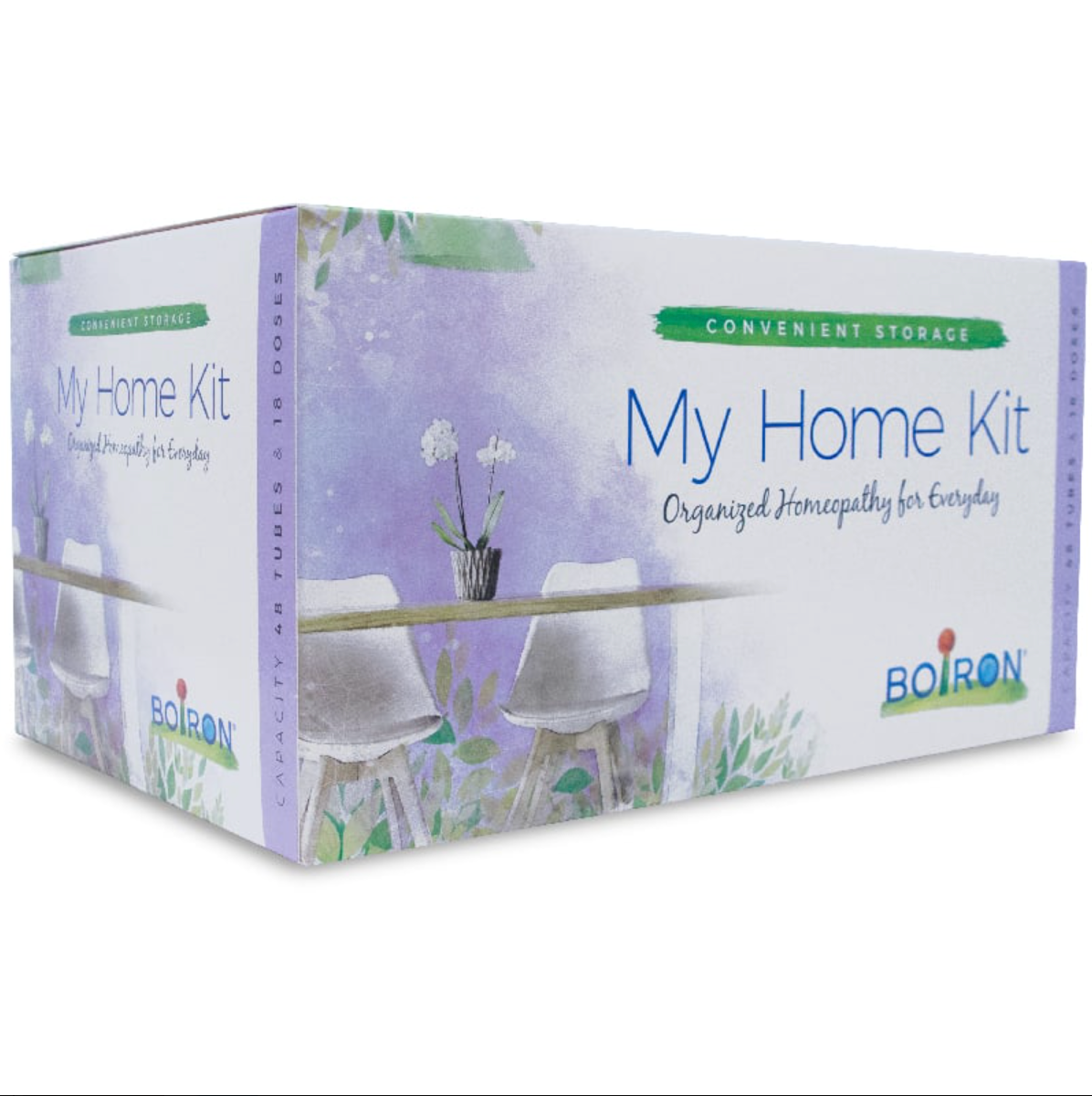 My Home Kit, Unfilled, Ultimate Storage Option for Homeopathic Medicines, Boiron