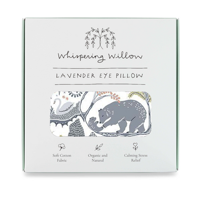 Weighted Eye Pillow - Lavender-Filled, Whispering Willow