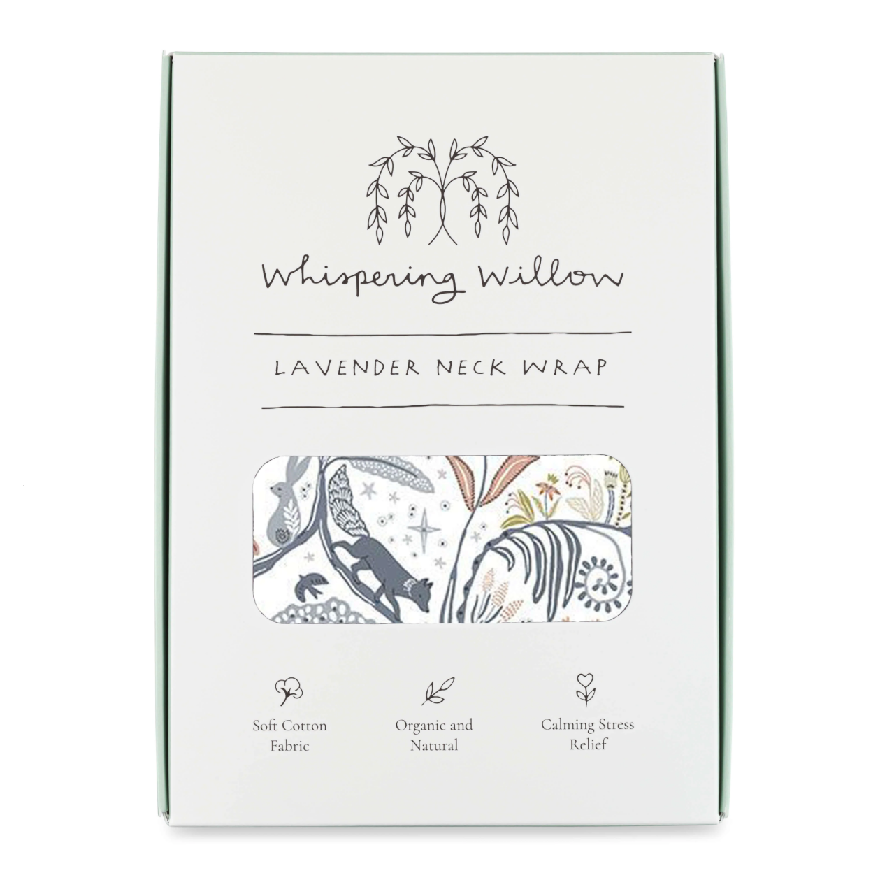 Neck Wrap - Lavender-Filled, Whispering Willow