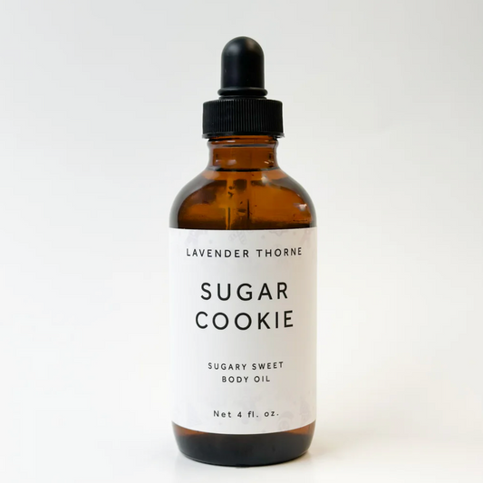 Sugar Cookie Body Oil, 4 fl oz, Lavender Thorne